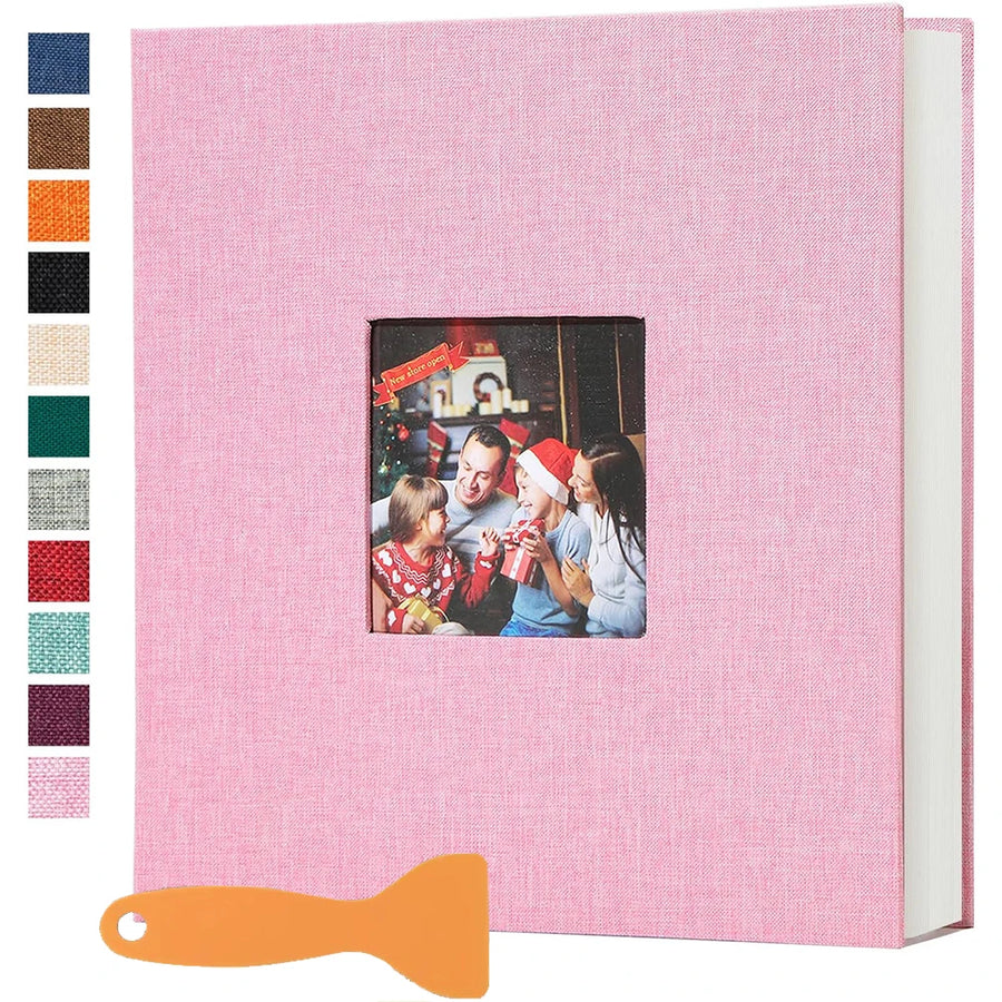 Self-Adhesive Photo Album — 40 Pages | DIY Lay-Flat Scrapbook