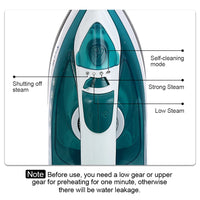 Ceramic steam iron