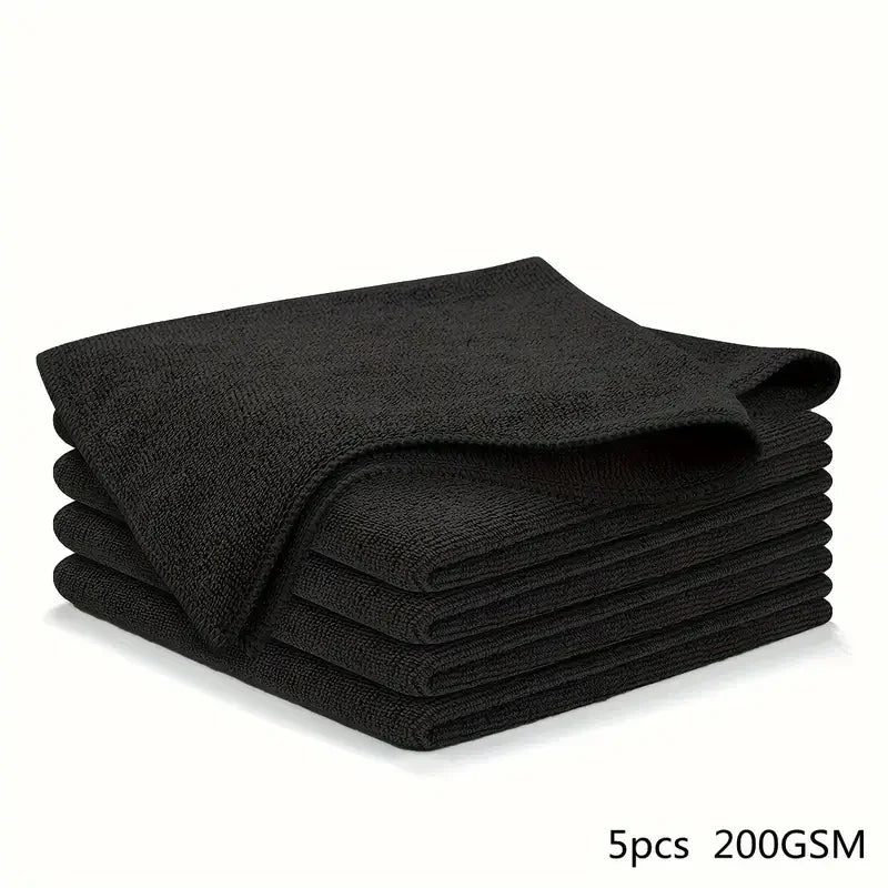 Microfiber Cleaning Cloths — Streak-Free, Reusable, Pack of 3–20