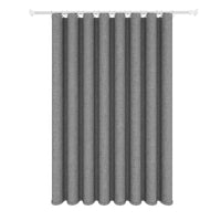 Minimalist Linen Texture Shower Curtain — Weighted Hem | Thick Polyester | 5 Colours | 5 Sizes