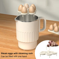 Foldable Travel Kettle with Steaming Rack