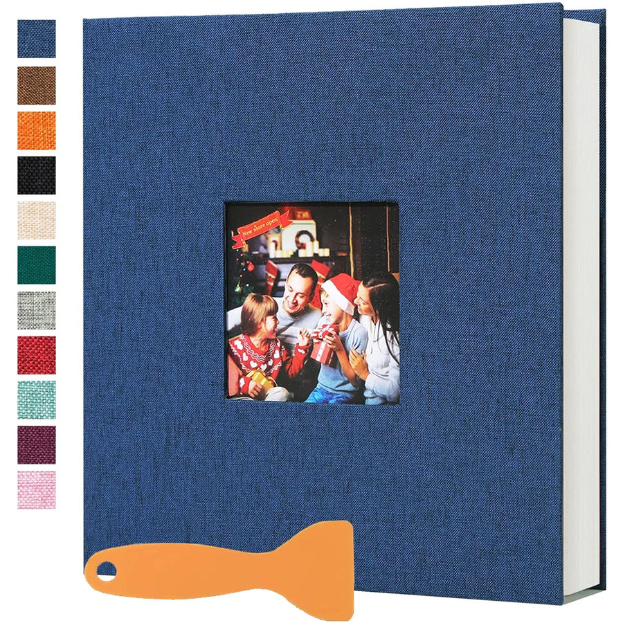 Self-Adhesive Photo Album — 40 Pages | DIY Lay-Flat Scrapbook