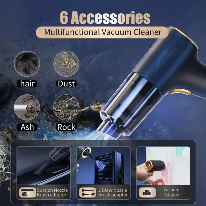 Wireless car vacuum