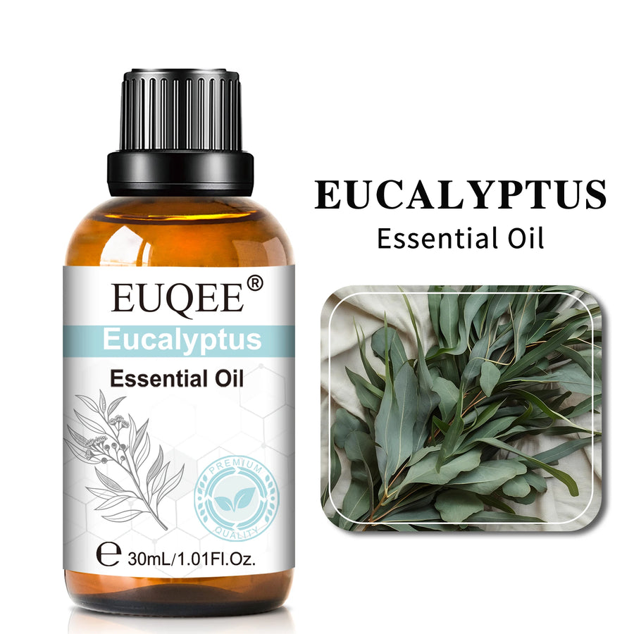Pure Essential Oil — 30ml | 8 Fragrances | Aromatherapy & Diffuser