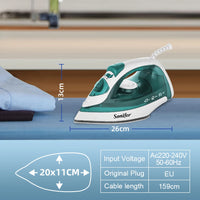 Ceramic steam iron