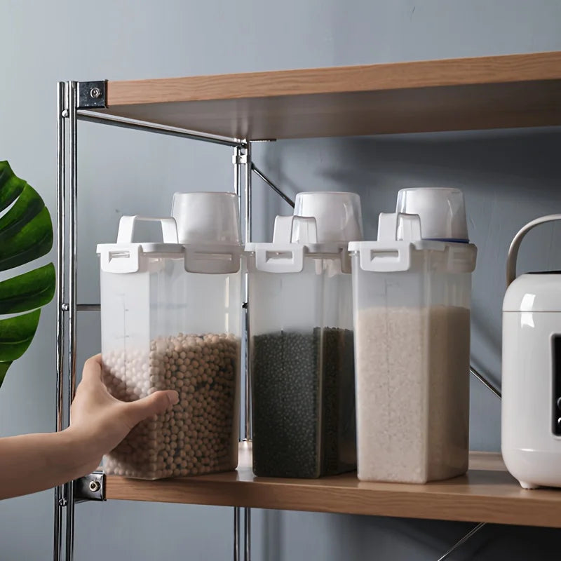 Sealed kitchen storage canister