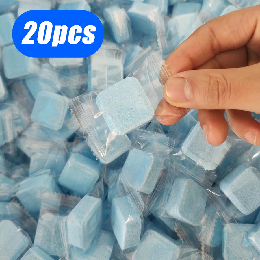 Toilet Cleaning Effervescent Tablets — Removes Stains & Odours