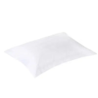 Pure White Cotton Pillowcase | Hotel-Grade Sateen