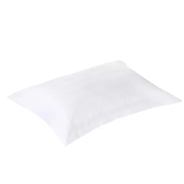 Pure White Cotton Pillowcase | Hotel-Grade Sateen