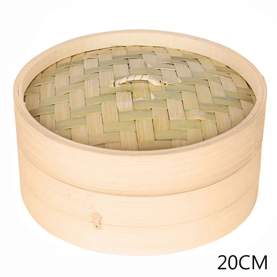 Bamboo steamer basket