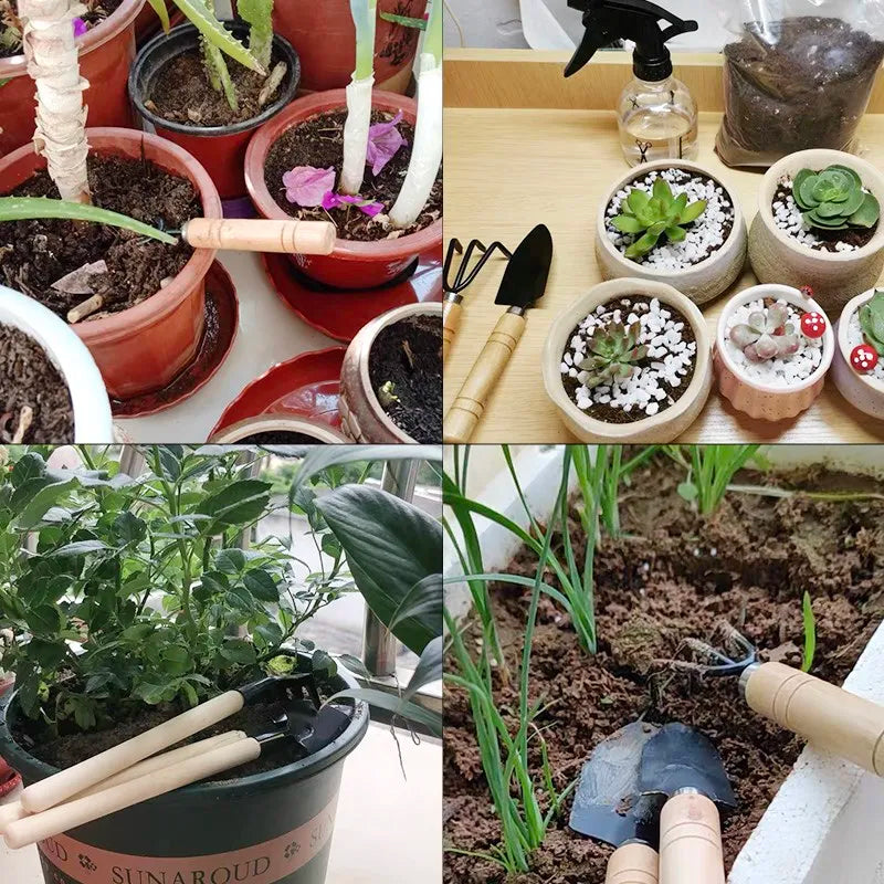Mini gardening tools set