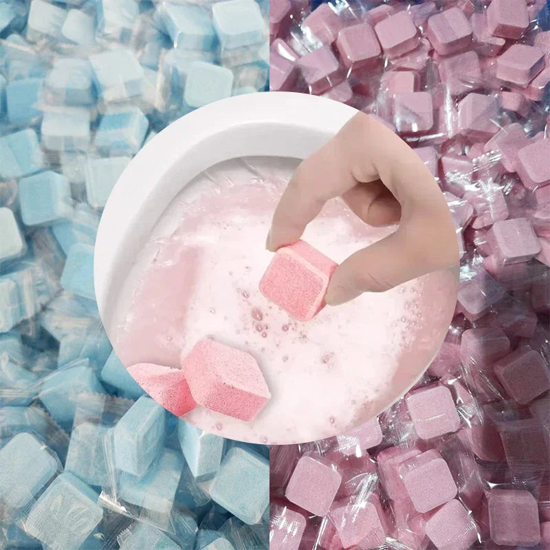 Toilet Cleaning Effervescent Tablets — Removes Stains & Odours
