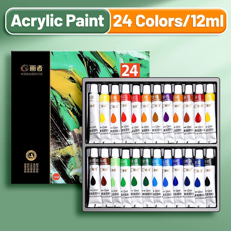 Acrylic paint set