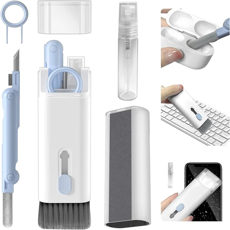7-in-1 Electronics Cleaning Kit — Keyboard, Earbuds, Screen & More