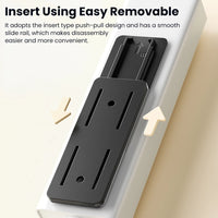 Self-Adhesive Power Strip & Cable Organiser Holder | No-Drill Wall Mount