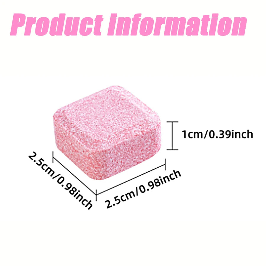 Toilet Cleaning Effervescent Tablets — Removes Stains & Odours
