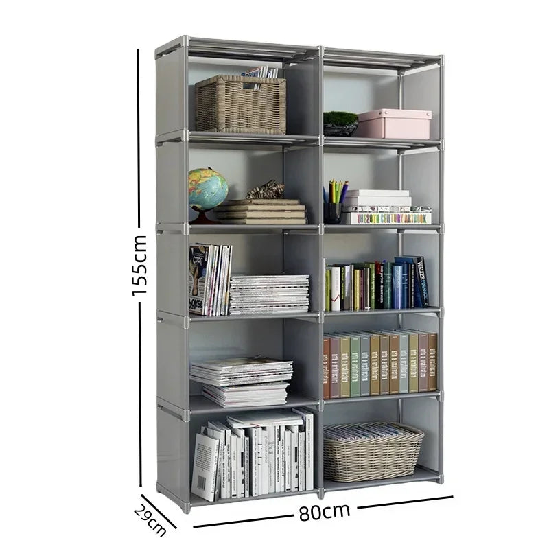 Modular Metal Bookshelf