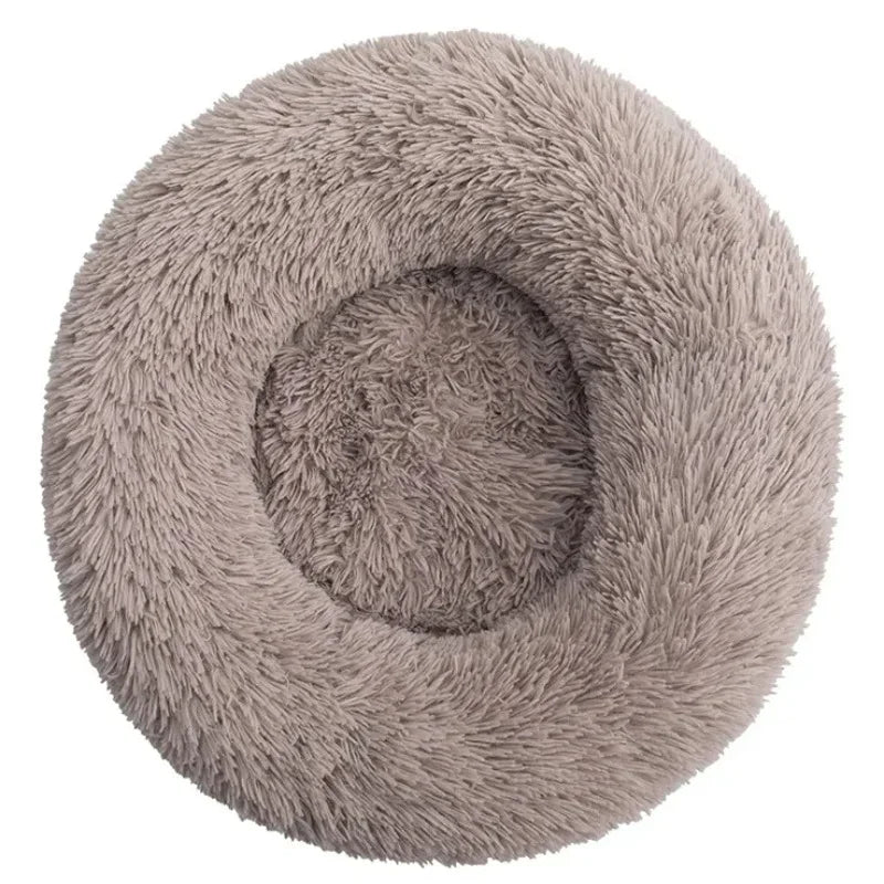Round Plush Pet Bed | Dogs & Cats | 40–90cm