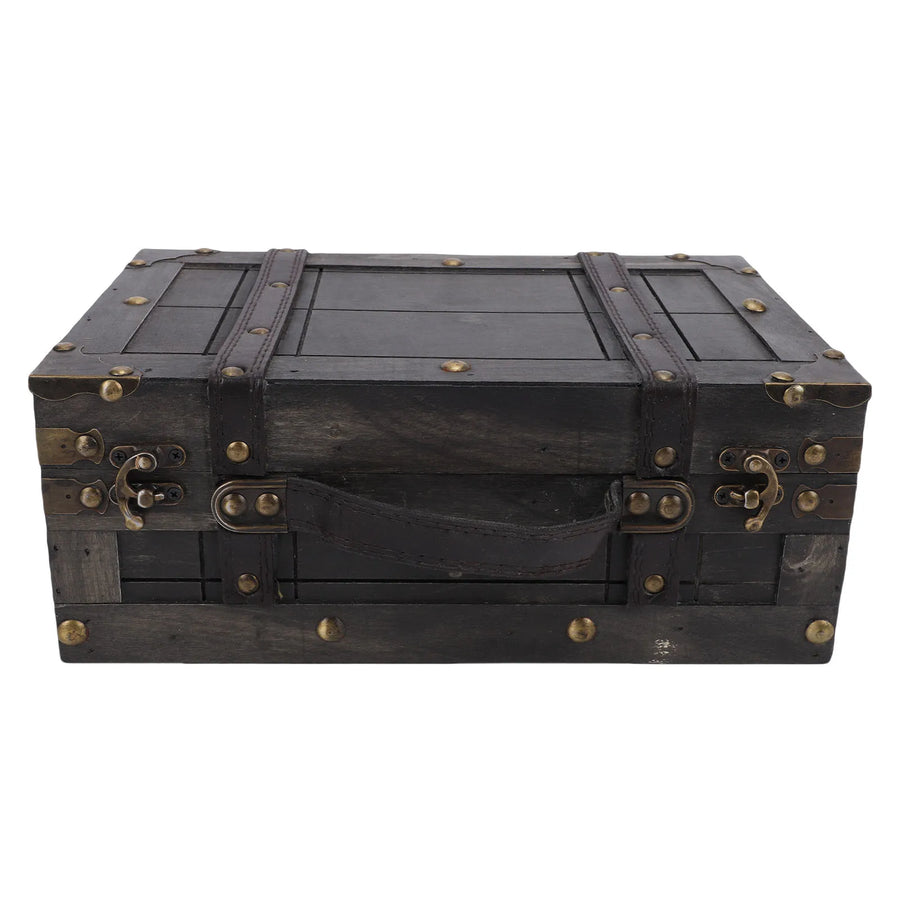 Vintage Wooden Storage Trunk