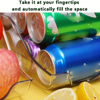 Fridge & Pantry Organiser Bins — Storage Boxes & Can Dispenser