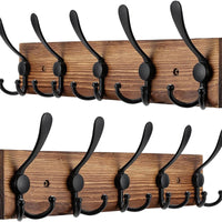 Modern Minimalist Solid Wood Wall Hook — Coat Hanger | Entryway, Bathroom & Bedroom