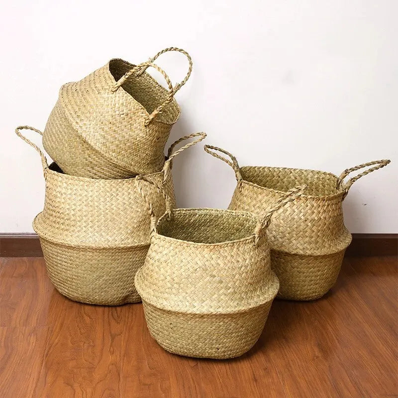 Storage Basket | Handwoven Plant Fibre | Home & Décor