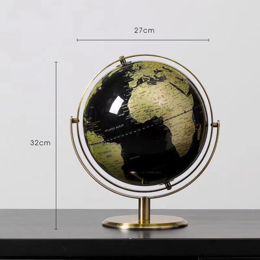 Retro world globe