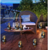 Flameless Solar LED Pillar Candles — Outdoor Waterproof | Wedding & Garden | Set of 1–4