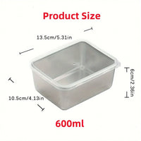 Stainless steel food container set