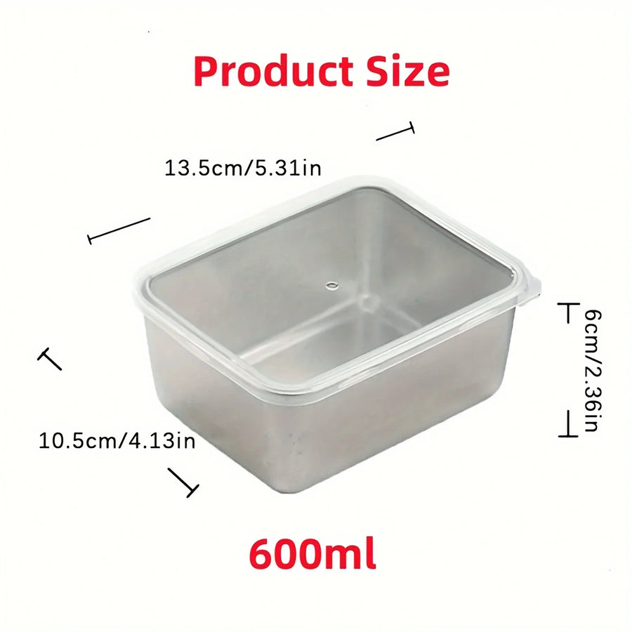 Stainless steel food container set
