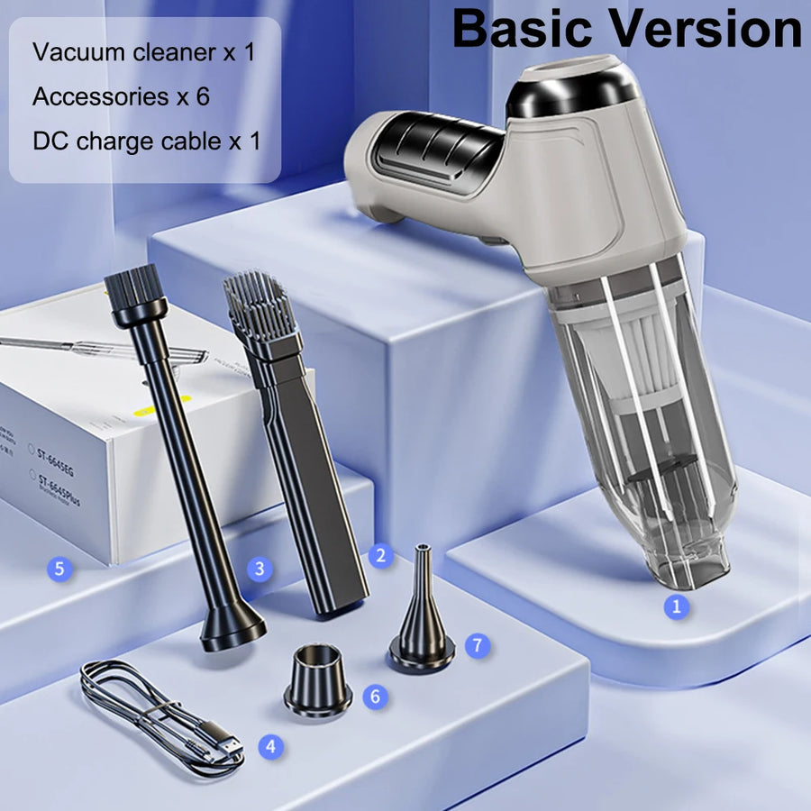 Wireless Handheld Car Vacuum