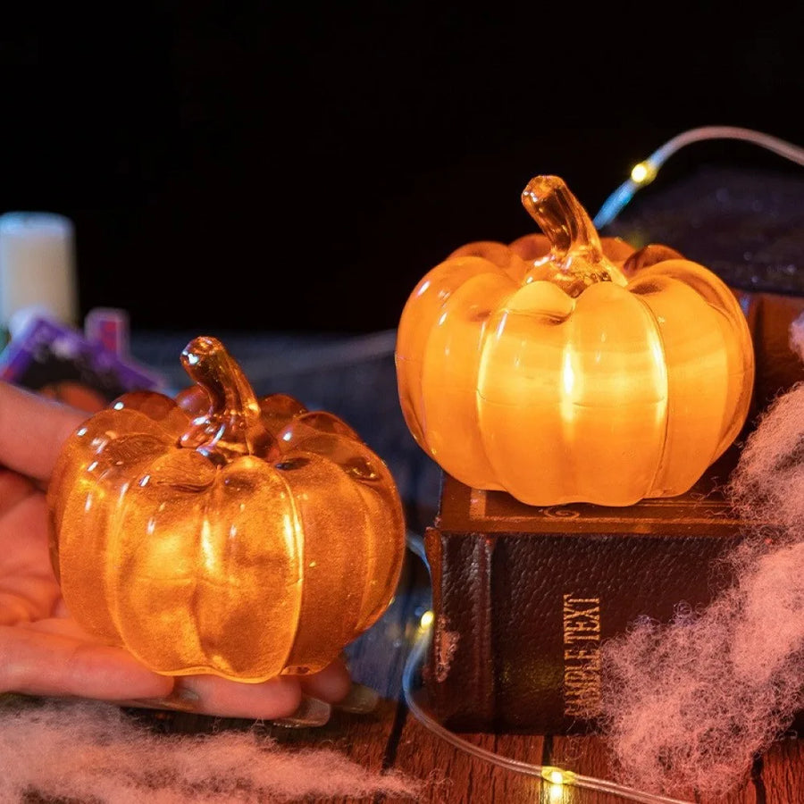 Battery-Powered Mini Pumpkin Light
