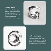 Stainless steel pressure cooker