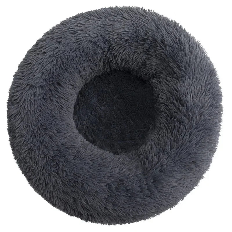 Round Plush Pet Bed | Dogs & Cats | 40–90cm