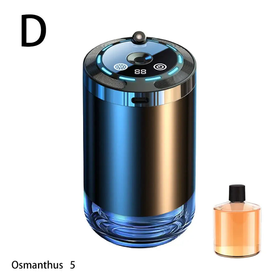 Car Aromatherapy Diffuser Humidifier — 5 Modes | Air Freshener | 7 Scents | Home & Office