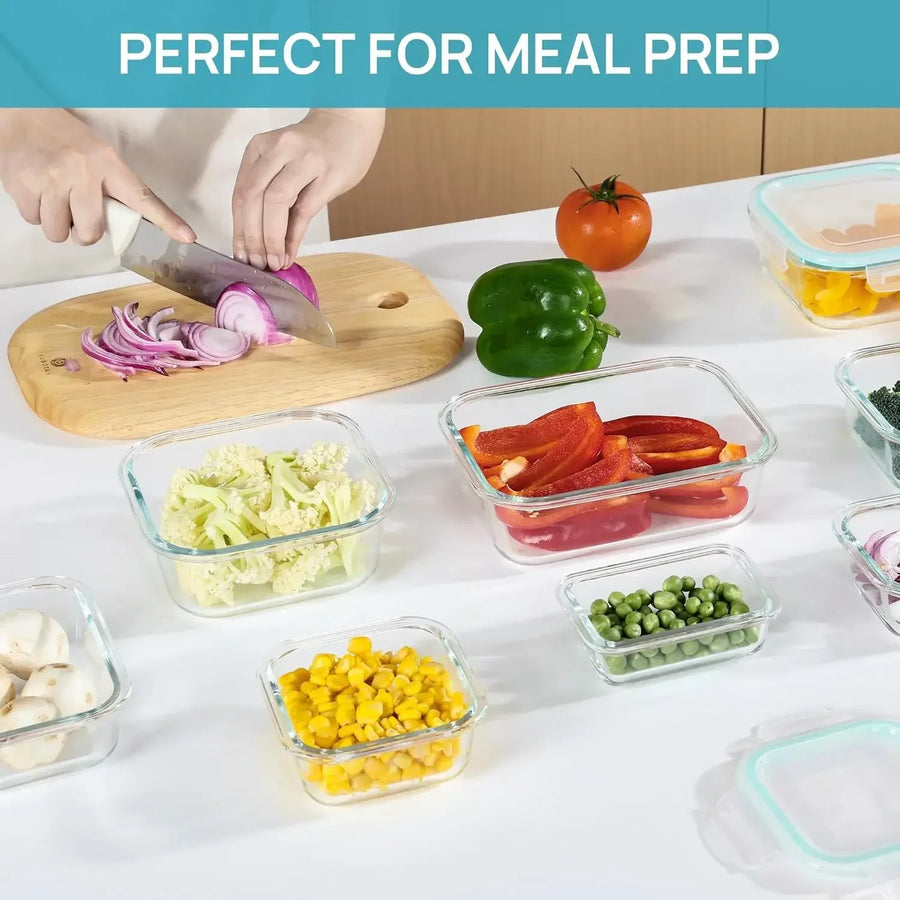 Borosilicate glass lunch box
