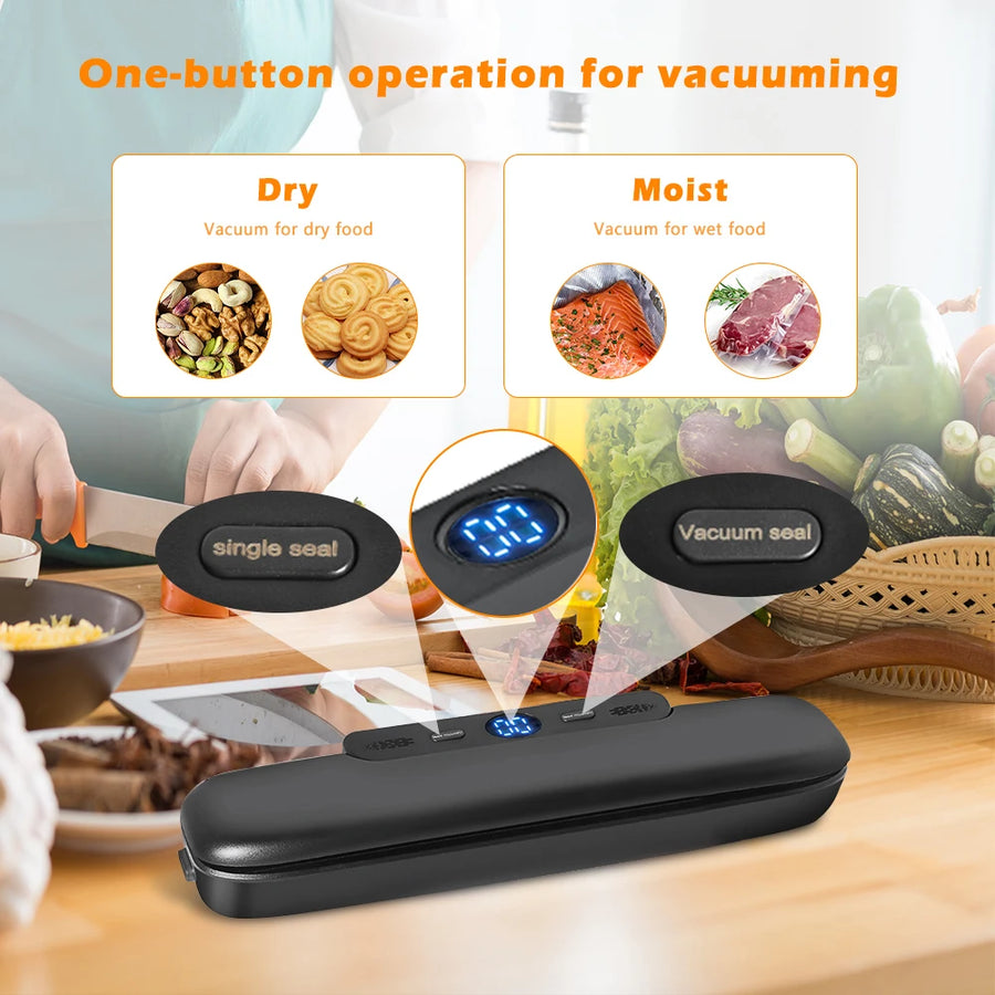 Vacuum food sealer