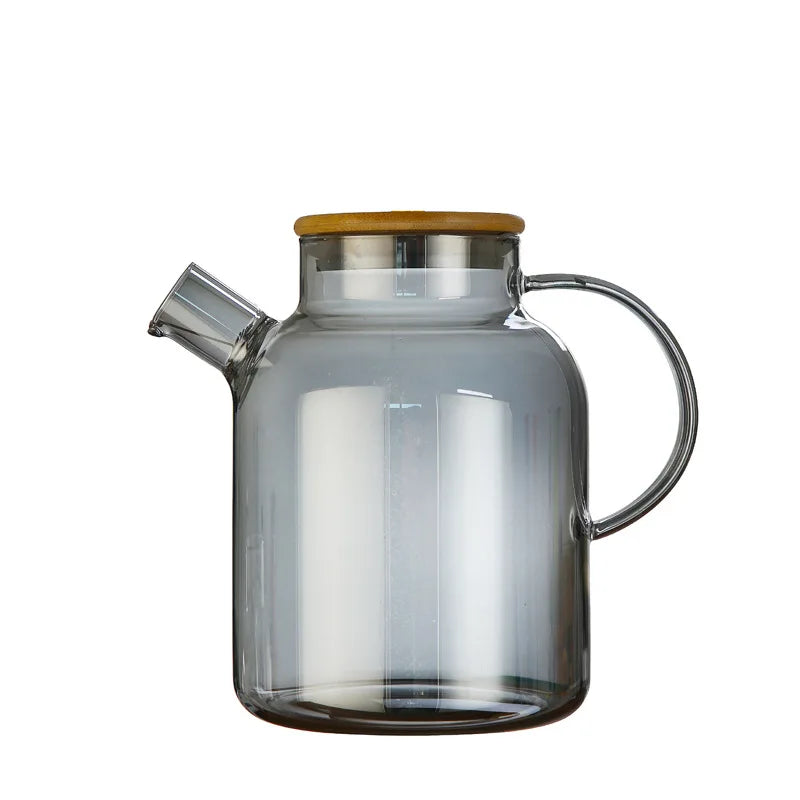 1L/1.8L Large Capacity Glass Teapot
