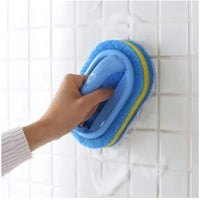 Handled Sponge Scrub Brush — Bathtub, Tiles, Kitchen & Bathroom