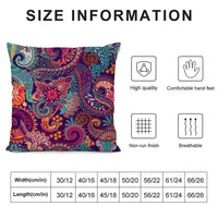 Boho Print Cushion Cover — Soft Plush | Double-Sided Print