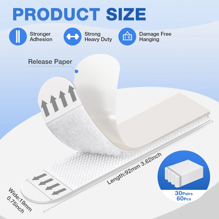 Adhesive Wall Hooks — No-Nail, No-Damage, No-Drama