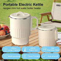 Foldable Travel Kettle with Steaming Rack