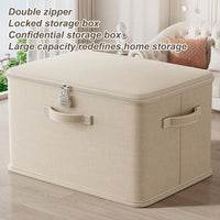 Lockable Non-Woven Storage Box