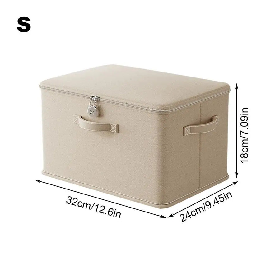 Lockable Non-Woven Storage Box