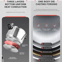 Aluminium pressure cooker