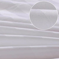 Pure White Cotton Pillowcase | Hotel-Grade Sateen