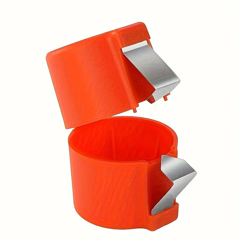 Portable Egg Cracker & Opener — Quick Press, Raw or Boiled Eggs