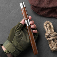Compact Fixed Blade Fruit & Kitchen Knife | Sharp Stainless Steel | Brown