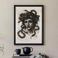 Dark academia canvas print