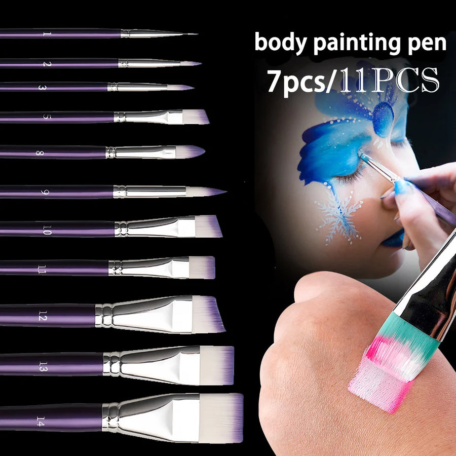 Professional painting brush set